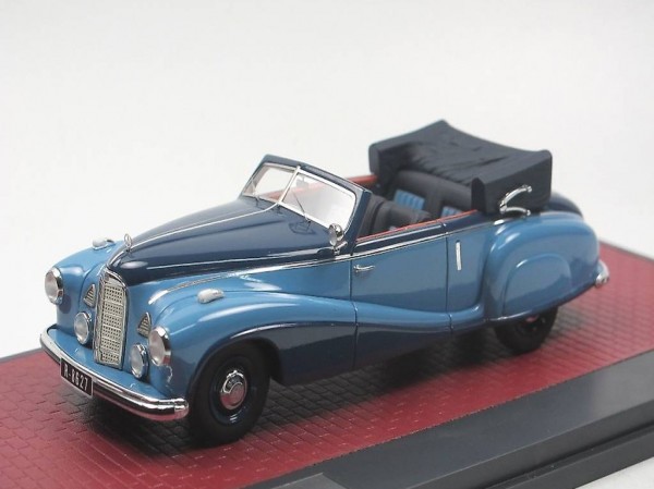 MERCEDES BENZ 320A 1948 CABRIO BLAU 1:43 MATRIX