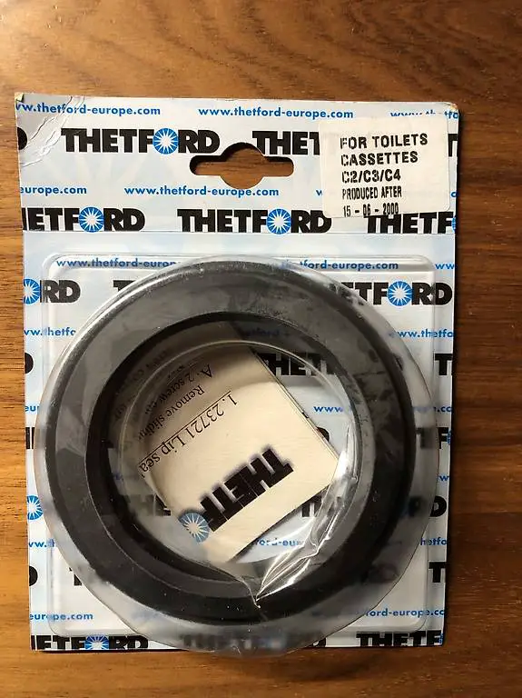 Dichtung für Thetford Toiletten beim Camper