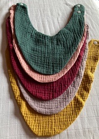 5 Sabberlätze Versch. Farben