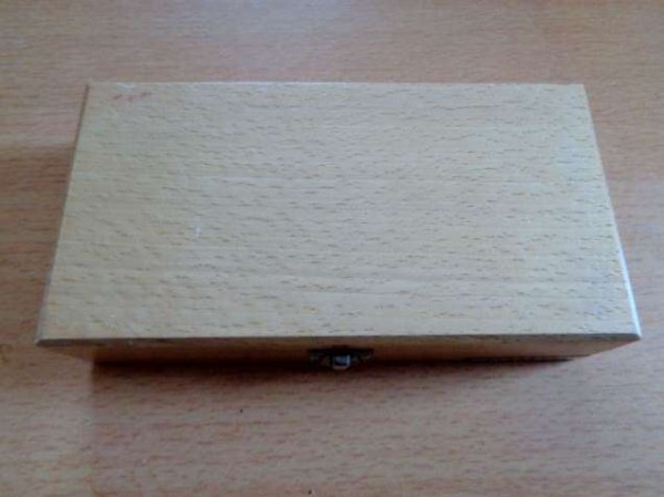 Gewichtssteinset vollständig in schöner Holzschatulle