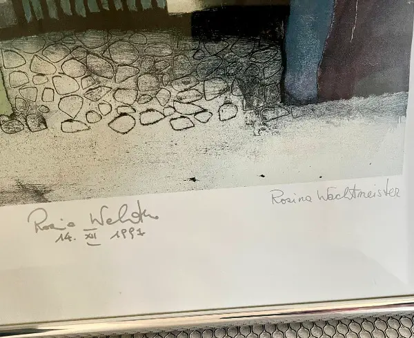 Rosina Wachtmeister Kunstdruck Poster Via