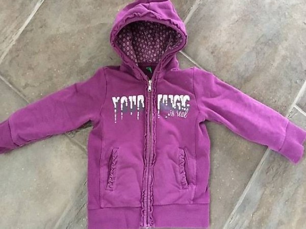 2 Baby Jacken Sweatjacke Fleece Benetton Gr. 80 86 wie neu