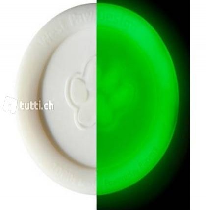  Zogoflex Im Dunkeln leuchtender Hundefrisbee "Zisc" Grösse