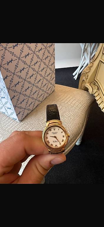 Rolex Cellini Lady aus 750er Gelbgold