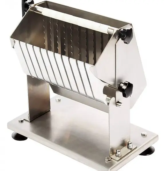  Edelstahl Gastro Currywurstschneider