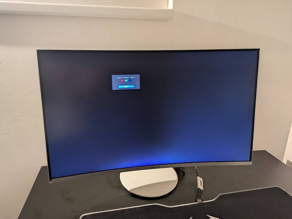 Bildschirm 32 Zoll Curve Samsung Monitor White 32 inches