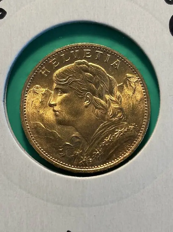 Goldvreneli 1926 selten