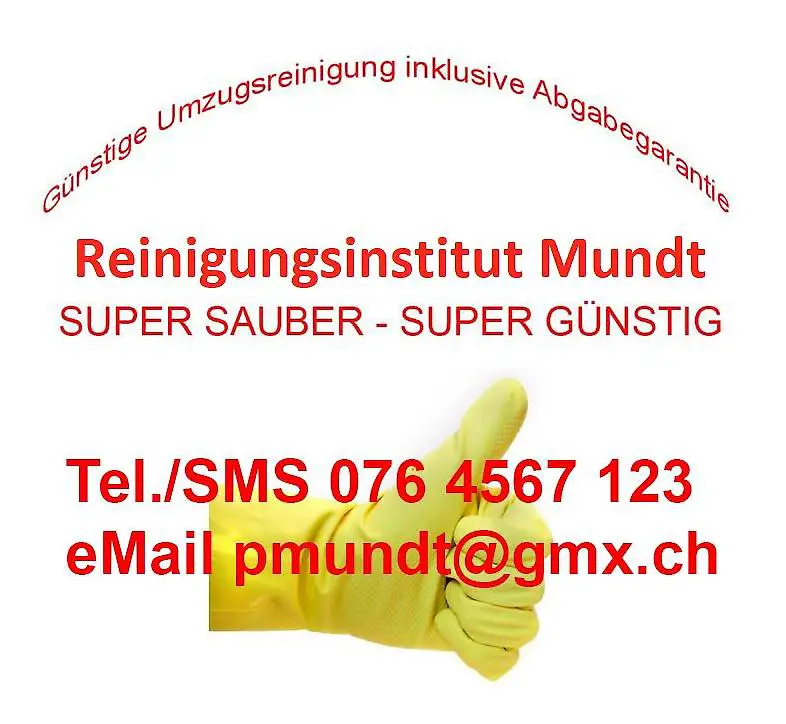 FIXPREIS Umzugsreinigung Abnahmegarantie NID- & OBWALDEN