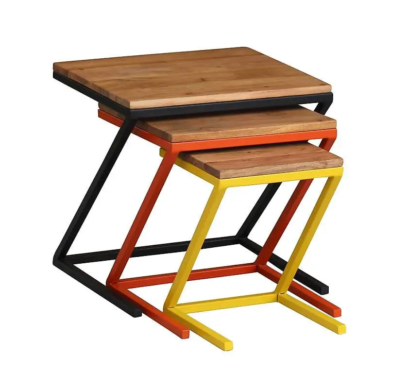 Tavolino PIRMIN set di 3