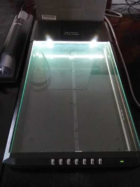 Flachbettscanner mit Diascanner