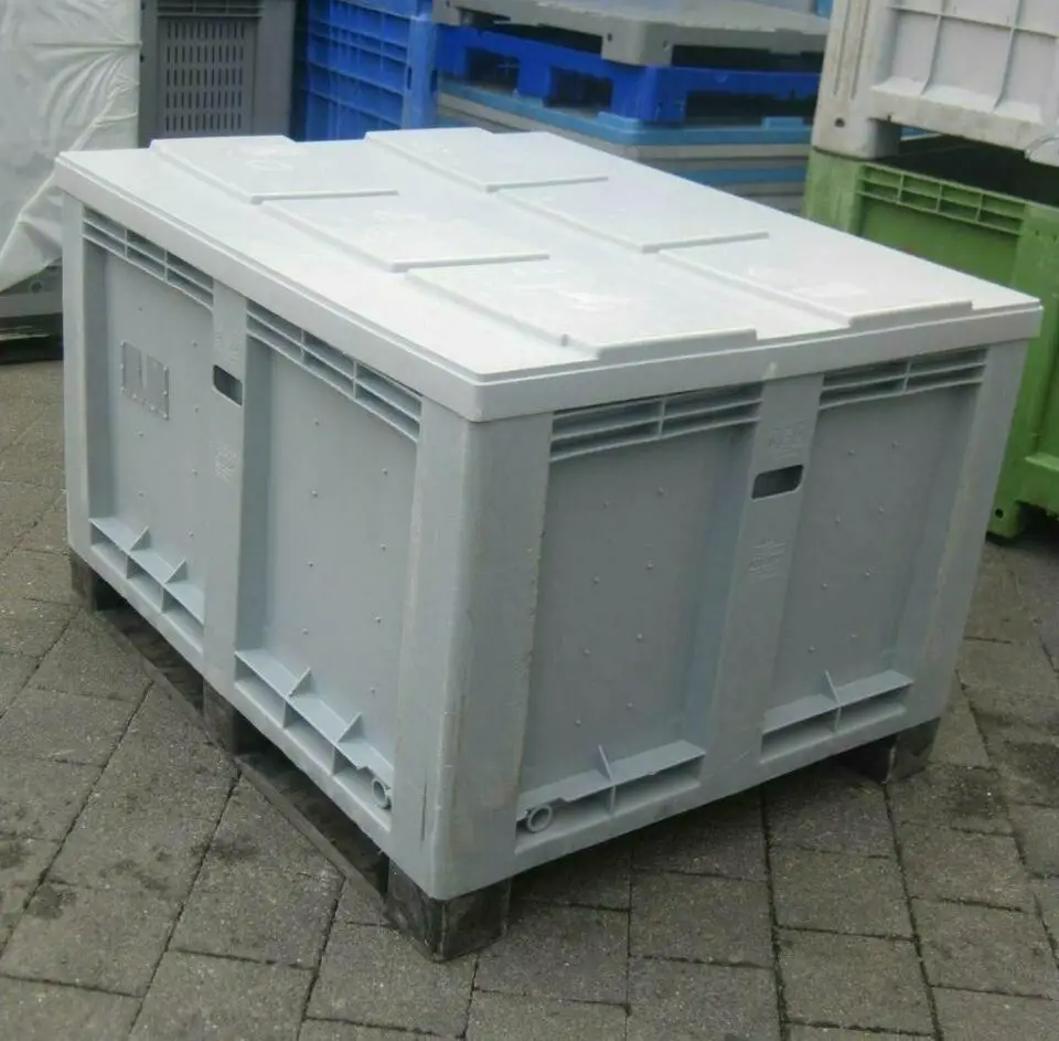 Industriebox, Lagerbox, Paloxe, Kunststoffkiste, Batterielagerbox