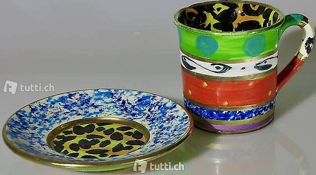 Tasse MUG mit Untertasse Mary Rose Young