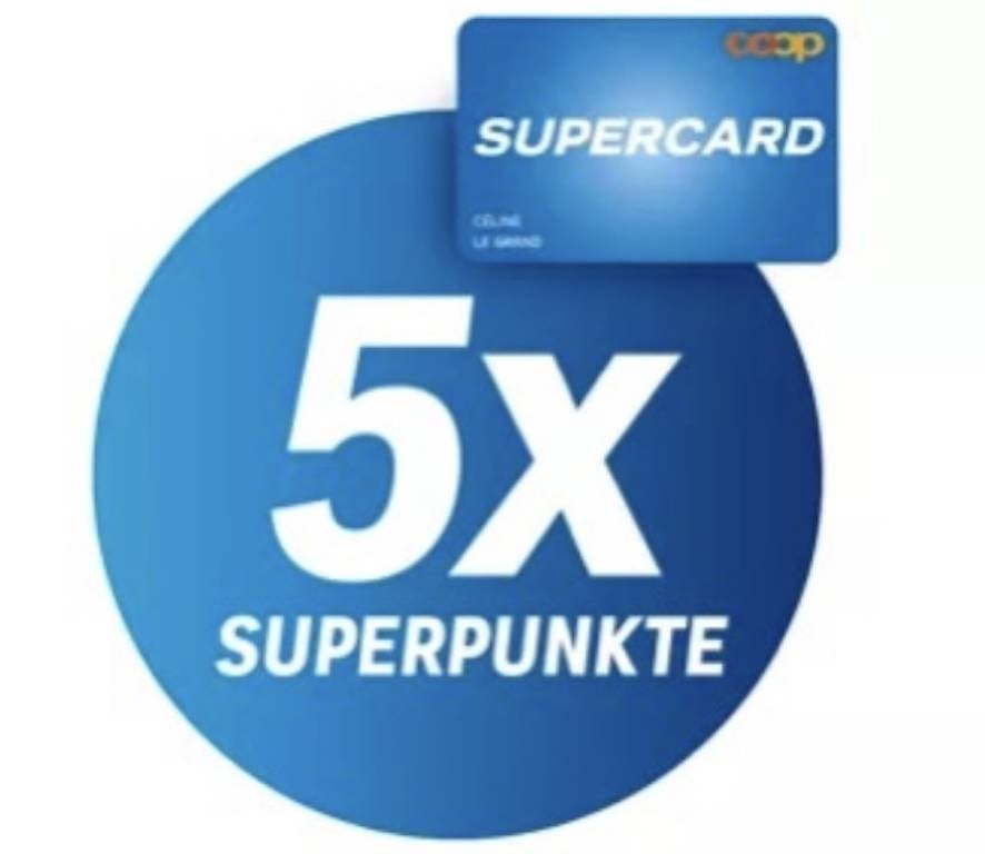 Coop Gutschein 5x Superpunkte