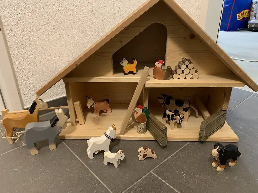 Trauffer Bauernhof Stall Set