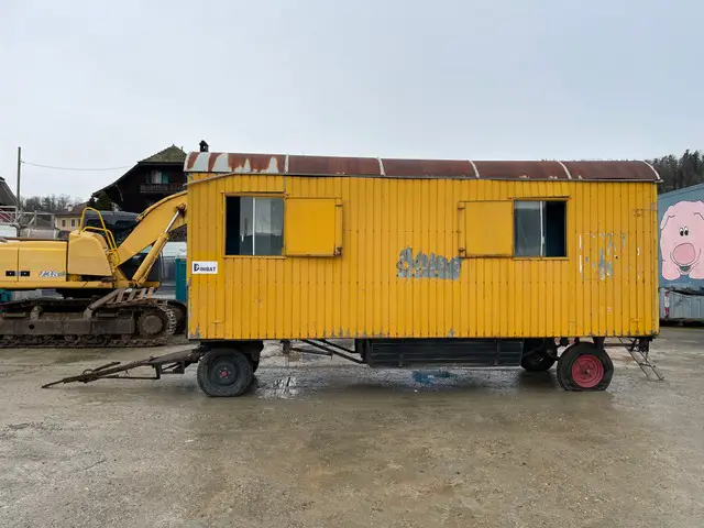 Baumaschinenanhänger