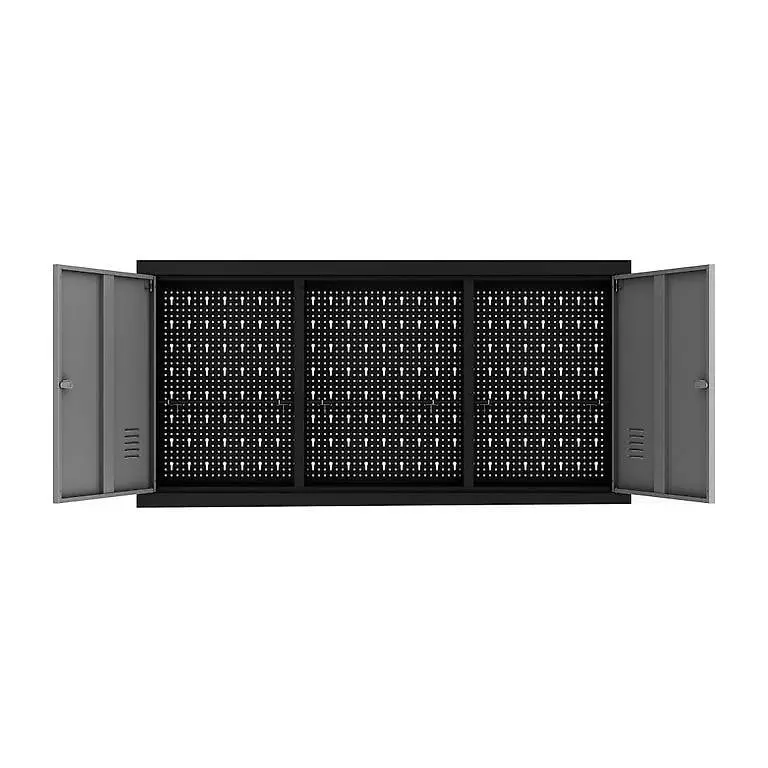 Werkzeugschrank mit Lochwand 120 x 60 cm