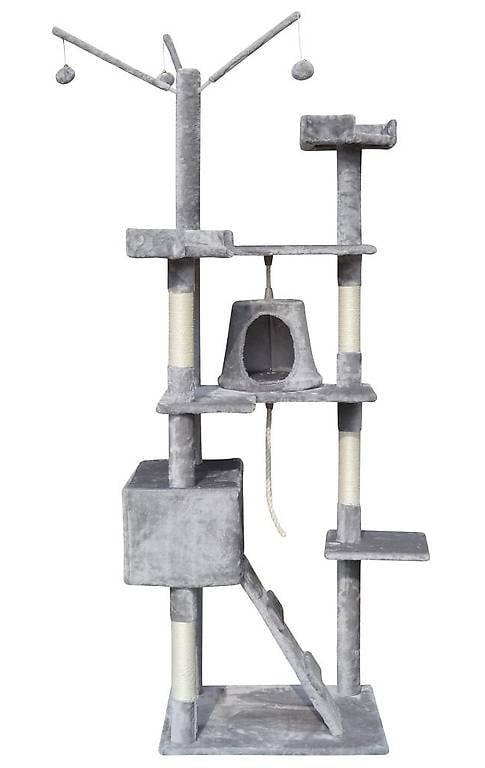 Katzenbaum MOLLY 210 cm grau