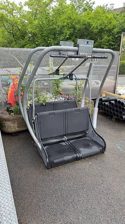 2 Stück Sessellift 2er