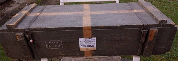 Munitionskiste Panzer, Schweizerarmee, Militär, Kanone