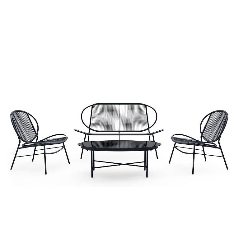 (sonderpreis) || lounge lombok schwarz