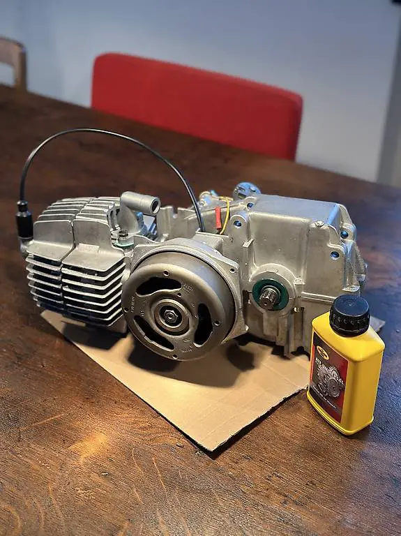 Puch E50 Motor top revidiert und glasperlengestrahlt