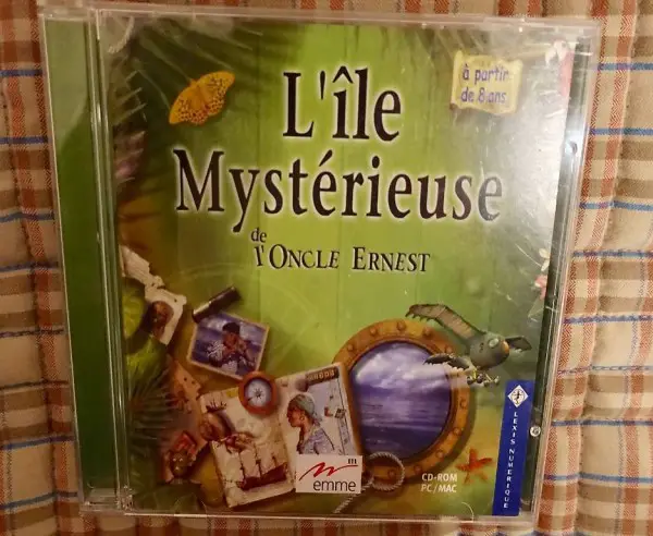 CD île mystérieuse-oncle Ernest