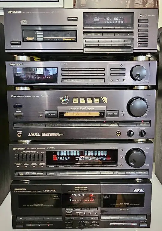 PIONEER VINTAGE HIFI Anlage mit Fernbedienung