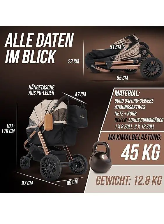 Hundewagen / Hundebuggy