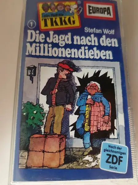  TKKG Folge 1 Die Jagd nach den Millionendieben Kassette