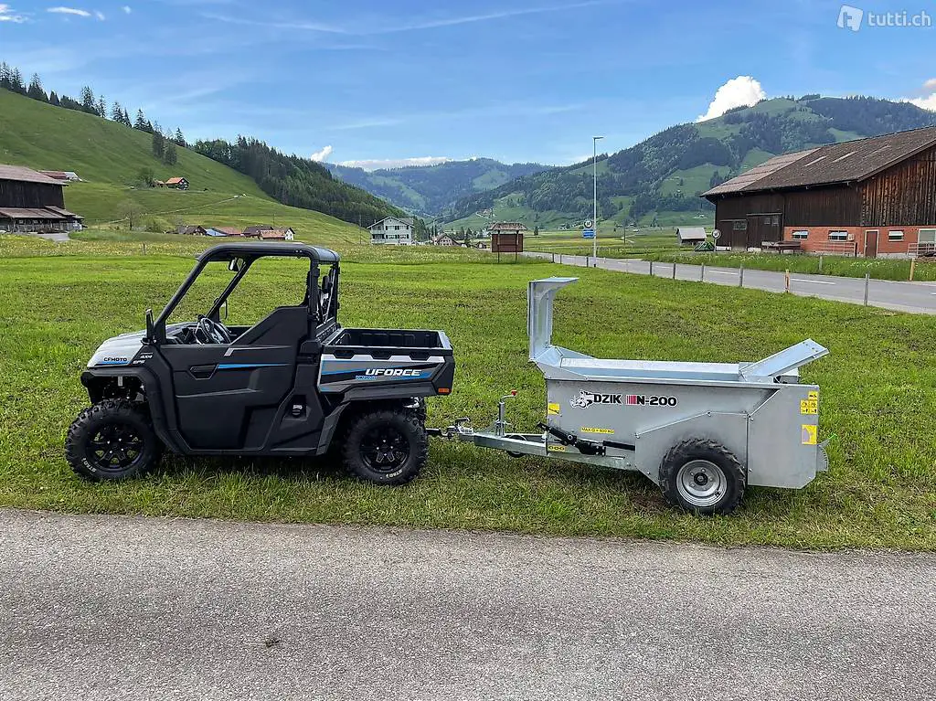 Mini-Miststreuer / Mini-Mistzetter