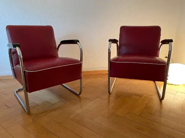 Freischwinger Stahlrohr 60-er