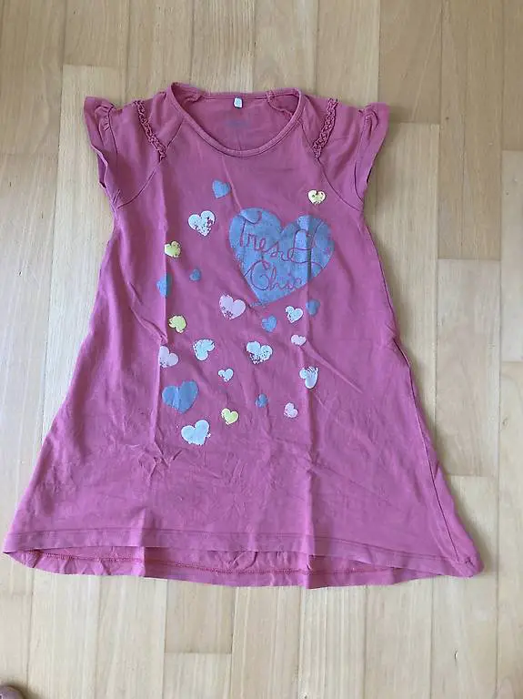 Longshirt Mädchen rosa