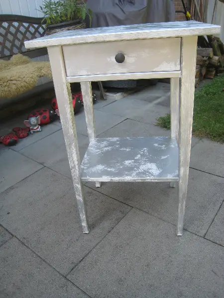 Beistelltisch Tischchen mit Schublade Tisch mit Ablage