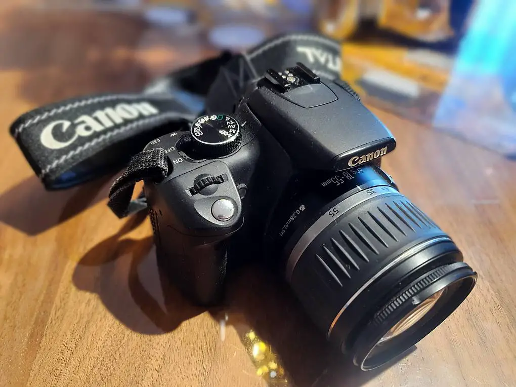 CANON 350D inkl objektiv EFS 18-55mm Digitalkamera