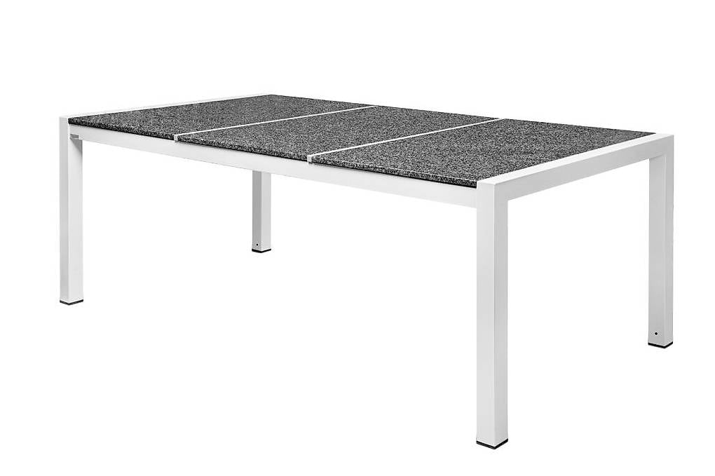  Granittisch 220 cm mit Edelstahl