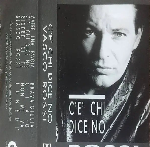 Vasco Rossi - C"È Chi Dice No (Swiss Edition 1987) Cassette
