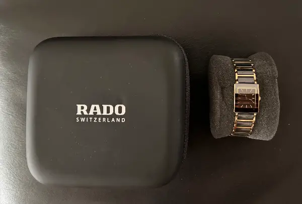 Original Unisex Rado Dia Star schwarz Gold mit Box Fr. 315.00