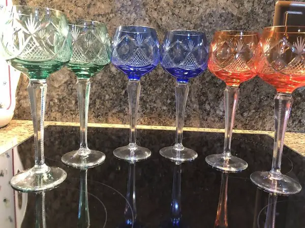 Romains en cristal au plomb