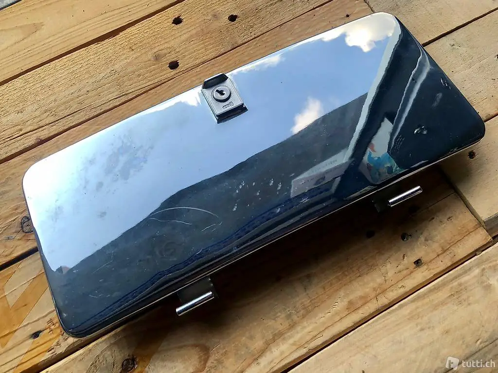 VESPA PXalt Gepäckfachklappe verchromt