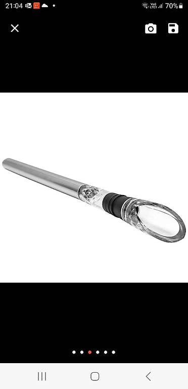 Edelstahl Weinkühler Wein Dekanter Ausgiesser