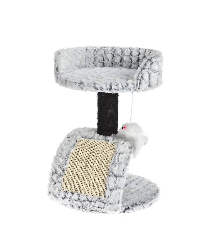 Katzenbaum 40 cm grau