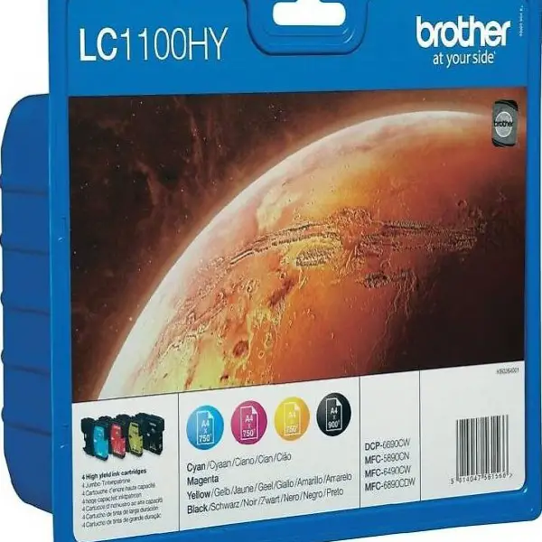  Brother LC1100HY - Tintenset ab Lager.