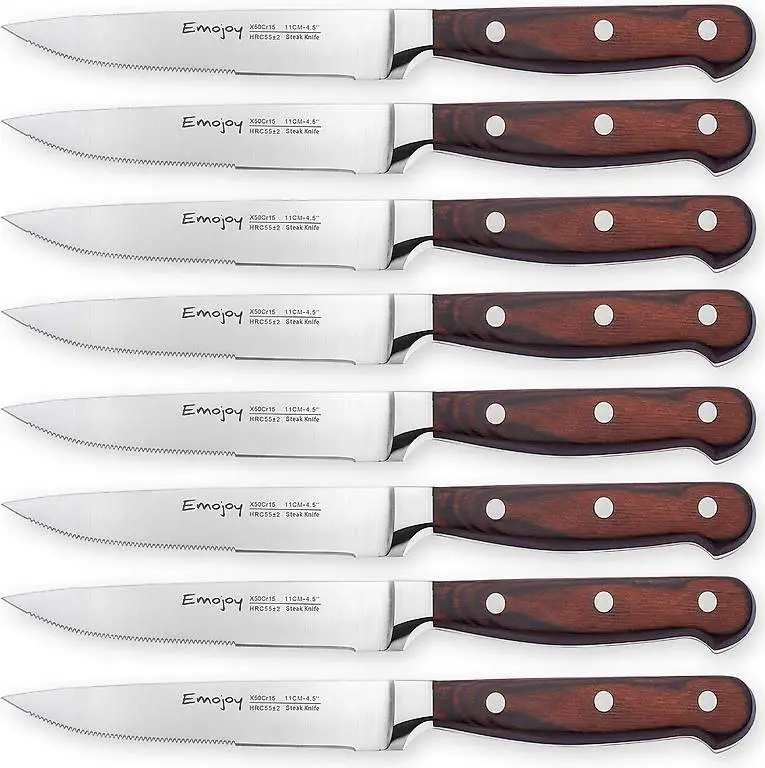 Steakmesser, 8-TLG Besteckmesser