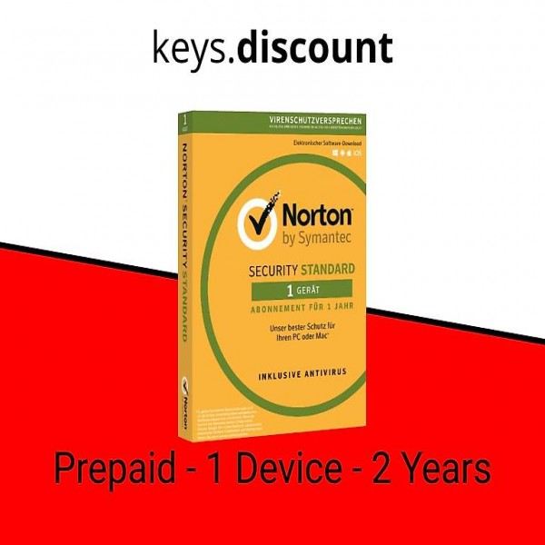  Norton Standard Security Prepaid 1 Gerät 2 Jahre