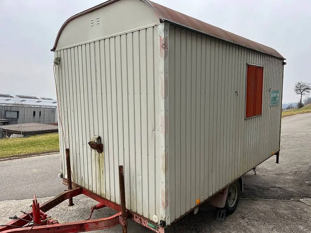 Bauwagen Barackenwagen Baustellenwagen Tinyhouse Wagen 859