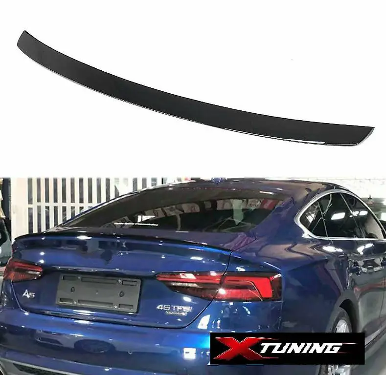 audi a5 s5 f5 8w sportback hecklippe spoiler schwarz glanz