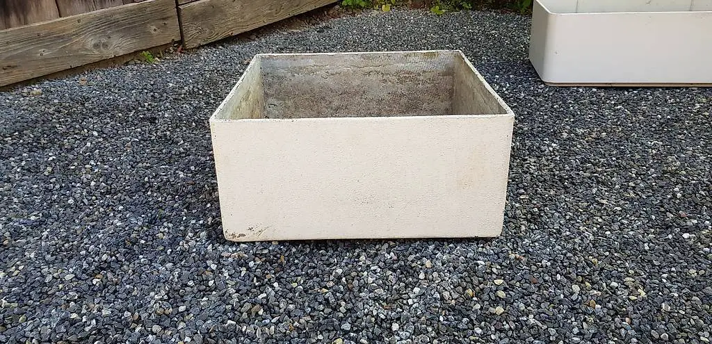 Eternittopf, Blumenkiste quatratisch, Planztrog