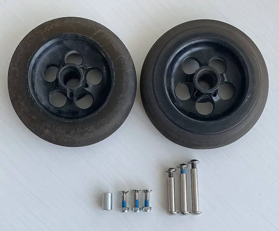 Micro Scooter Ersatzteile - Räder + Schrauben