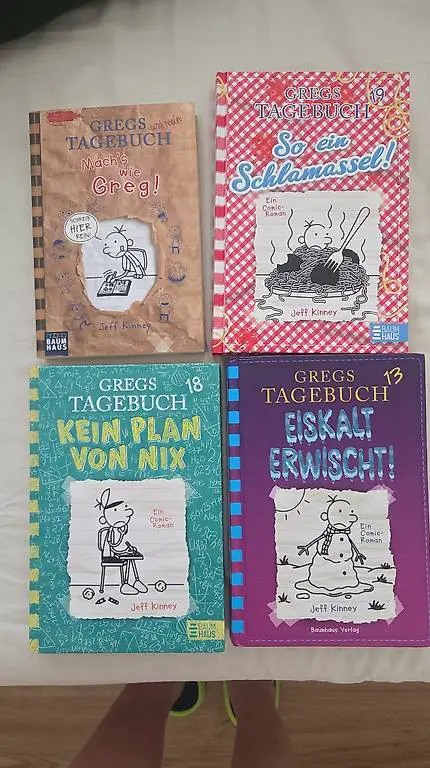 Gregs Tagebücher zu verkaufen
