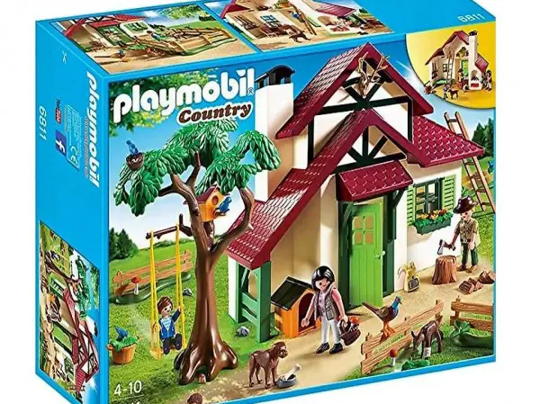  Kinderspielzeug Playmobil Country Forsthaus (6811)
